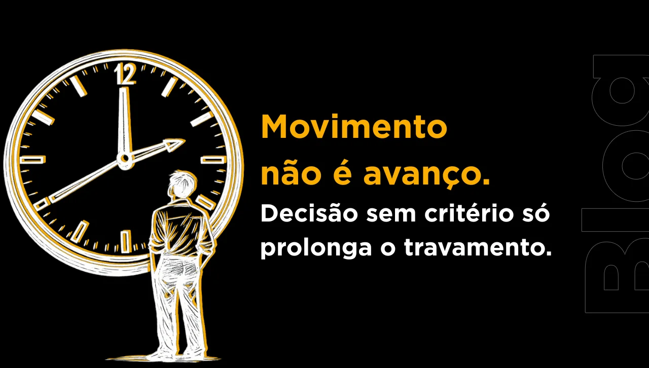 Quando fazer mais não resolve: o limite da decisão interna