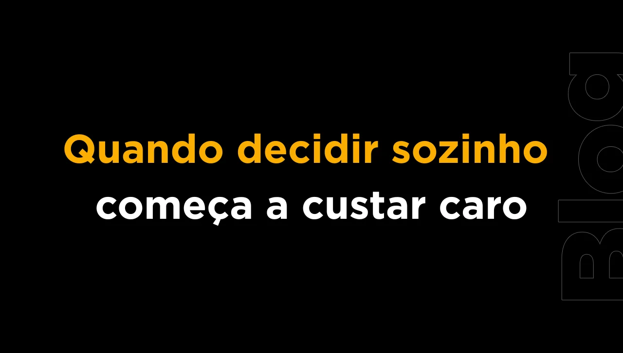 5 sinais de que sua empresa precisa de consultoria para voltar a decidir bem