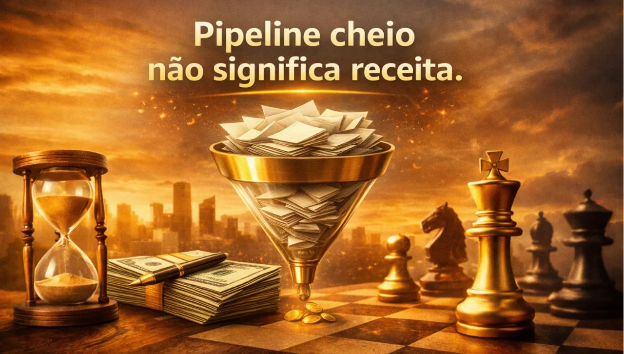 Pipeline estagnado é um dos problemas mais comuns em operações comerciais B2B.