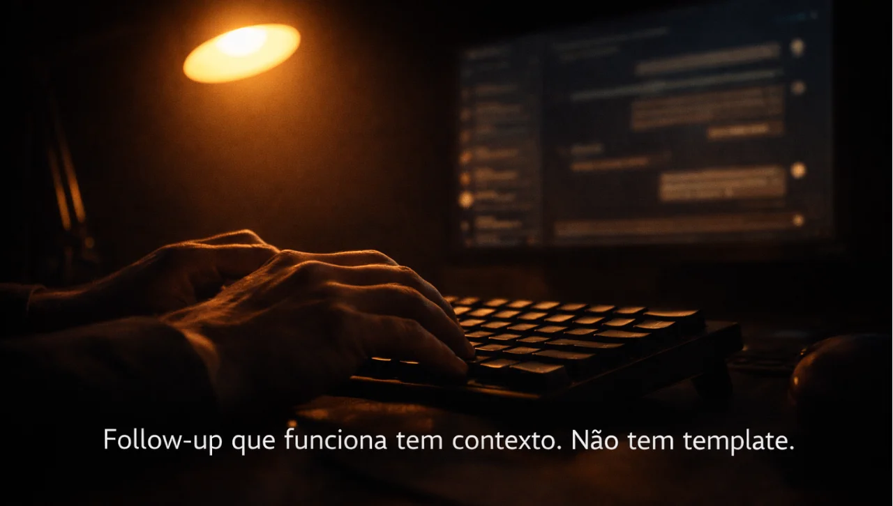 Follow-up com IA: como escrever mensagens que o lead não ignora