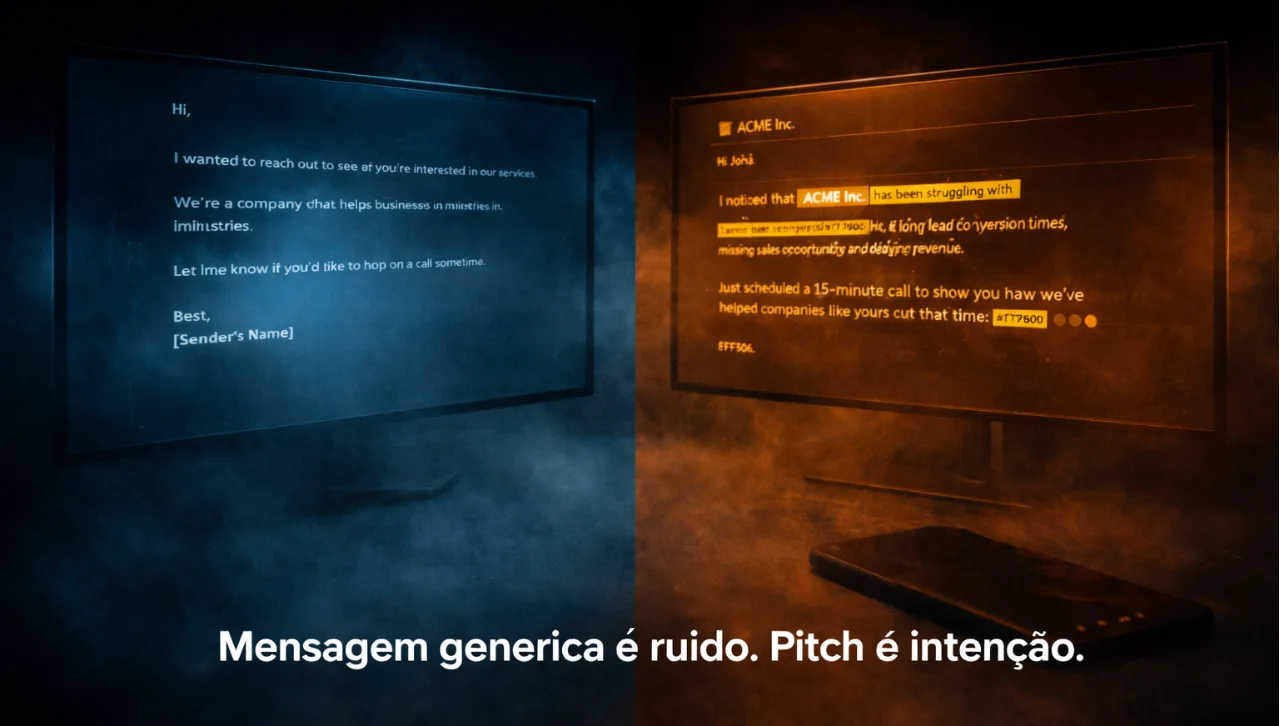 Pitch de prospecção B2B: por que seu time está treinando a coisa errada